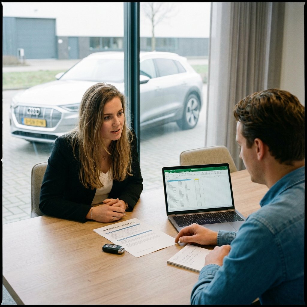 Autoregeling voorbeeld
