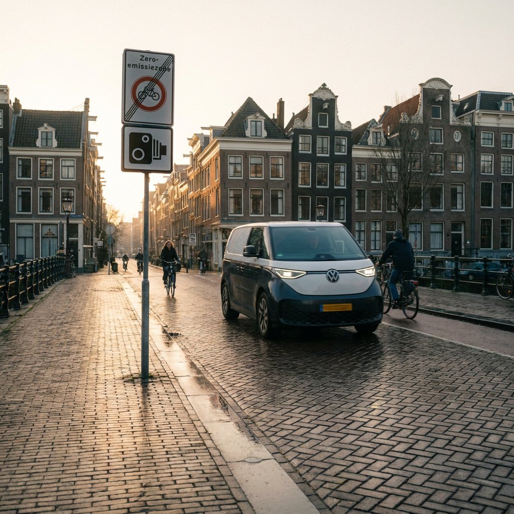 Zero-emissiezone bedrijfswagens